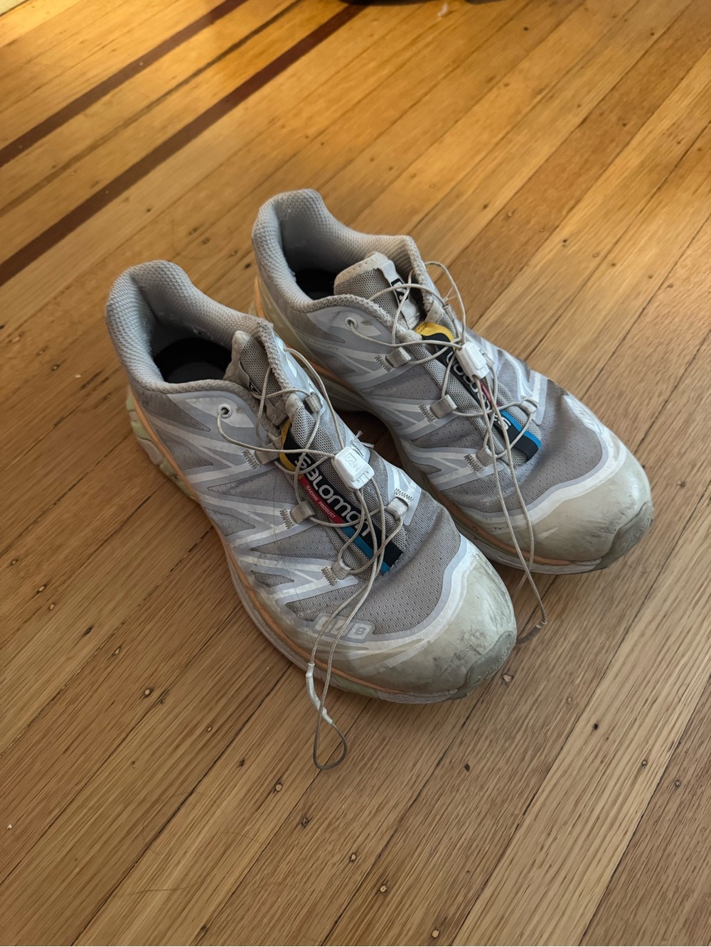 Salomon S/LAB XT-6 Sneaker Light Grey / Silver Women’s Size 9